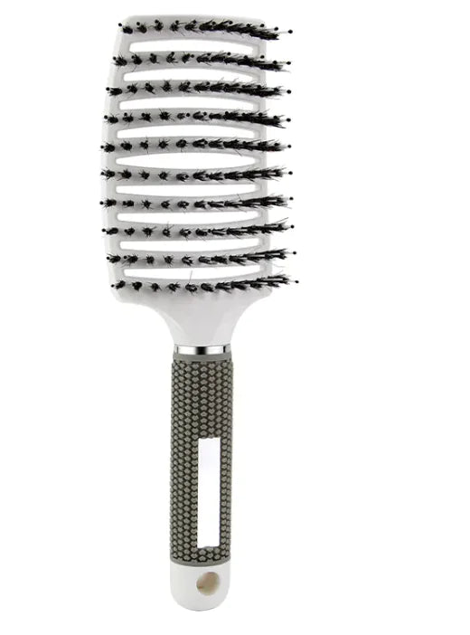 9-Reihen Profi-Haarbürste (Naturborsten)