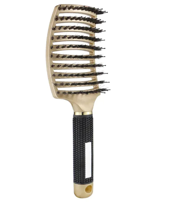 9-Reihen Profi-Haarbürste (Naturborsten)